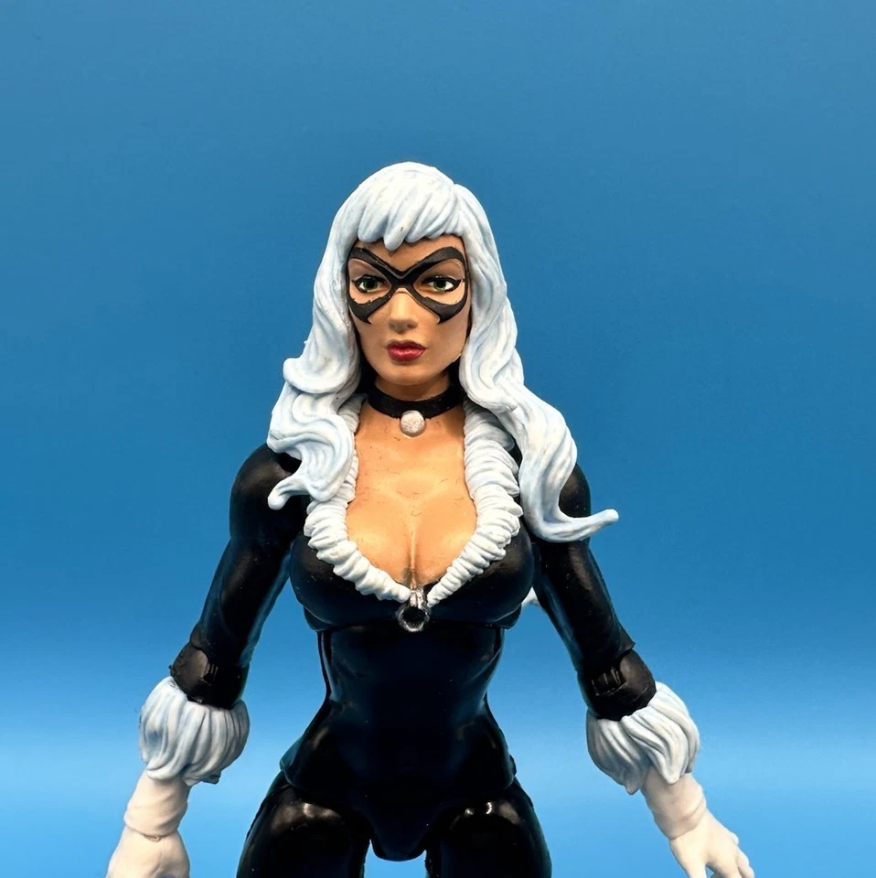 Marvel Legends Skyline Sirens Black Cat 6” Action Figure Green Goblin Wave - Image 2 of 4