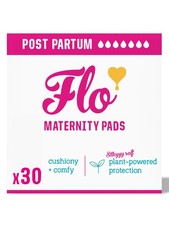 - Extra Long Maternity Pads 30 Pack - Super Soft Breathable - 4 Wings - H...