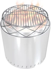 Fire Pit Accessory Kit for 19.5 Inch Solo Stove Bonfire, Stainless Steel Fire...