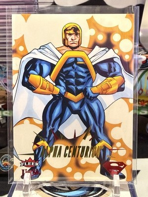 Fleer Ultra Superman - Alpha Centurion #1 - /199 Red Foil TZ 14M