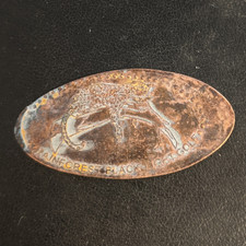 LEOPARD Rainforest Blacklight Golf - Press Coin Elongated Penny Souvenir
