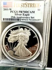 2011-W American Silver Eagle Proof Cameo 25th Anniversary PR70DCAM 1oz US Dollar