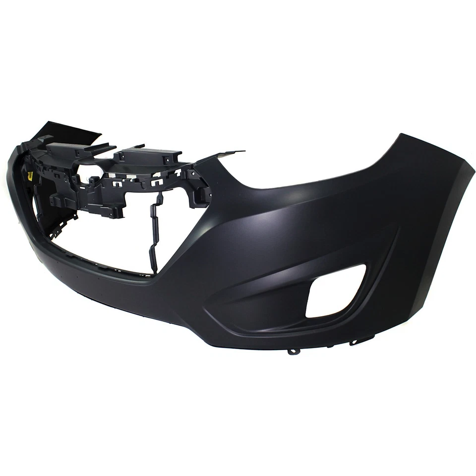 Front Bumper Cover For 2010-2015 Hyundai Tucson w/ fog lamp holes Primed Foto 2 de 4