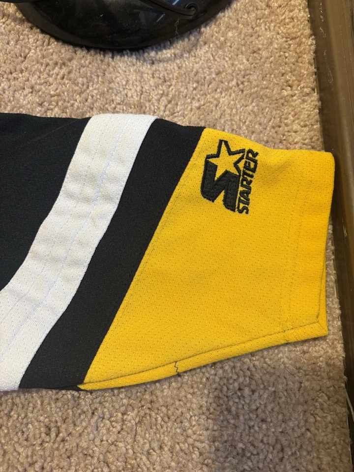 Camiseta deportiva de los Pittsburgh Penguins 1992-1993 Foto 4 de 4