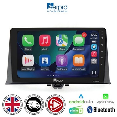 Citroen Berlingo 2021 Aerpro 9'' Autoradio Set Wireless CarPlay Android Auto DAB+