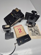 Vintage Untested Polaroid And Sears Canera And Film Lot