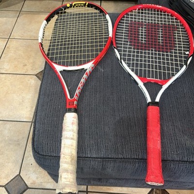 Wilson Six.One 99 Tennis Rackets (2)Wilson Redere 25