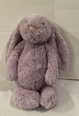 Authentic Jellycat Bashful Viola Bunny Purple Bunny Plush 12