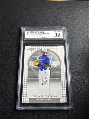 Kumar Rocker 2017 Leaf Perfect Game CCG 10