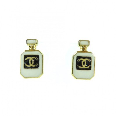 Excellent CHANEL Pierce COCO Mark Perfume Bottle gold ー Women C25C