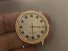 Vintage 1970's Timex Viscount Men's Automatic Watch 35mm Gold tone Collectible