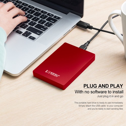 Disco rigido esterno ad alta velocità 500 GB 1 TB 2 TB, 2,5" HDD portatile per laptop PC PS4 - Foto 15 di 15