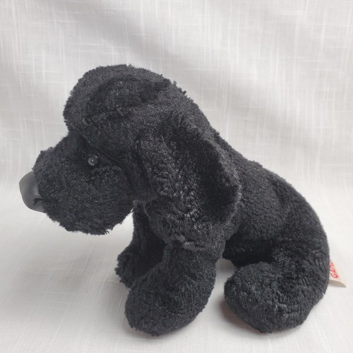 Ganz Webkinz Black Lab HM136 Puppy Dog Plush Stuffed Animal No Code Retired - Picture 2 of 9