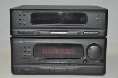 Kenwood 322 Midi-Compakt-Anlage T-322L Tuner + A-322 Amplifier Sound Verstärker