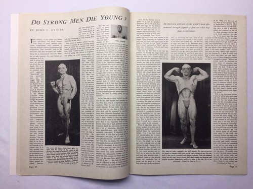 1945 / STRENGTH & HEALTH / BODYBUILDING MAGAZINE / MUSCLE / LIFTING / FITNESS - Imagen 9 de 12