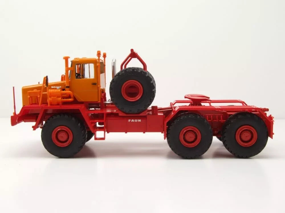 Miniature FAUN KOLOSS 1/43 Premium ClassiXXs - Orange - Réf PCL 47113