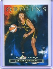 2023 Panini Origins WNBA JASMINE THOMAS Base #11 BLUE PARALLEL /75 SPARKS