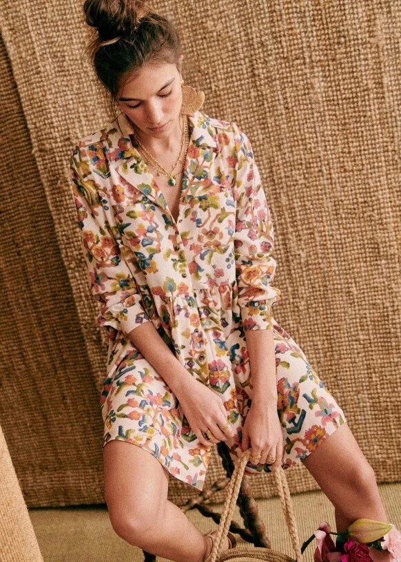 Sezane robe cheap clemence