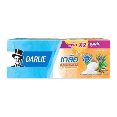 140g DARLIE Toothpaste Herbal Salt Protect Mint Fluoride Reduces Bacteria-Plaque