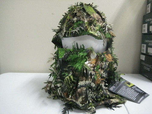Mothwing Spring Mimicry 2.0 Turkey Hunting Camo 3D Leafy Facemask Hood Hat OSFM - Picture 2 of 8