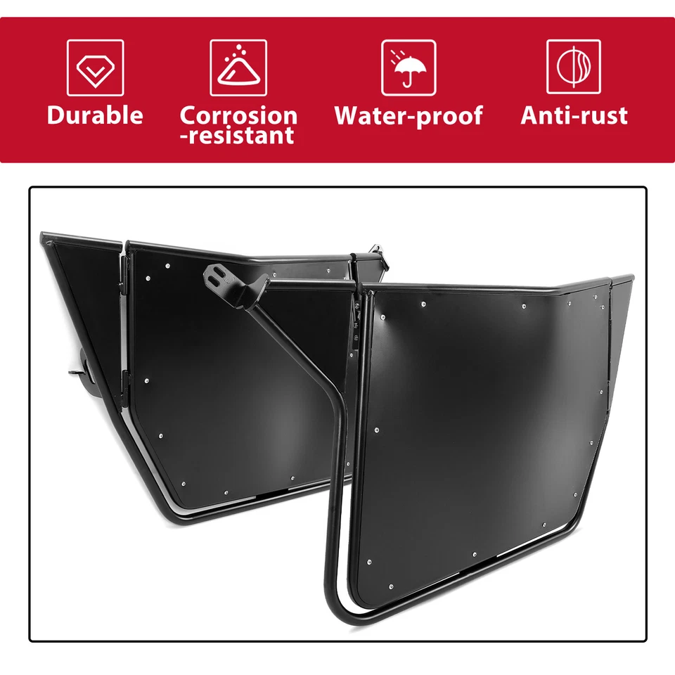 HECASA Complete Door SET For 2008-2021 Polaris RZR/RZR-S XP 570 800 900 Foto 4 de 4