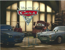 JEFF GARLIN Voice Actor DISNEY Pixar CARS 2 Signed 8.5 x 11 Photo FREE SHIP Otis