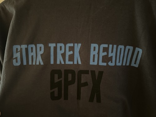 RARE Medium VFX SPFX Cast Crew Gift Star Trek Beyond Shirt Dubai Starfleet 2015 - Picture 6 of 6