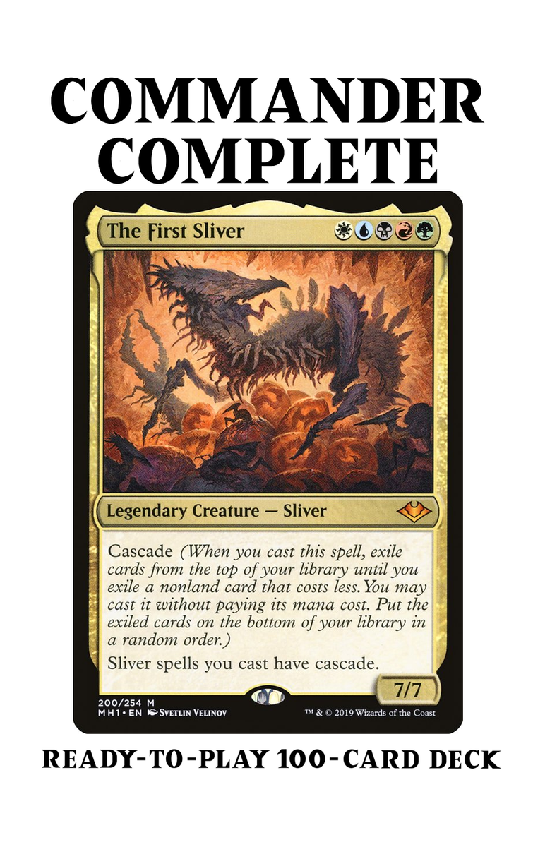 The First Sliver SLIVER CASCADE Magic MTG Custom Commander