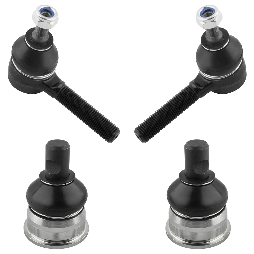 4x varillas de amarre delanteras exteriores rótulas inferiores para Mercedes-Benz 260E 300D E300 E320 Foto 2 de 4