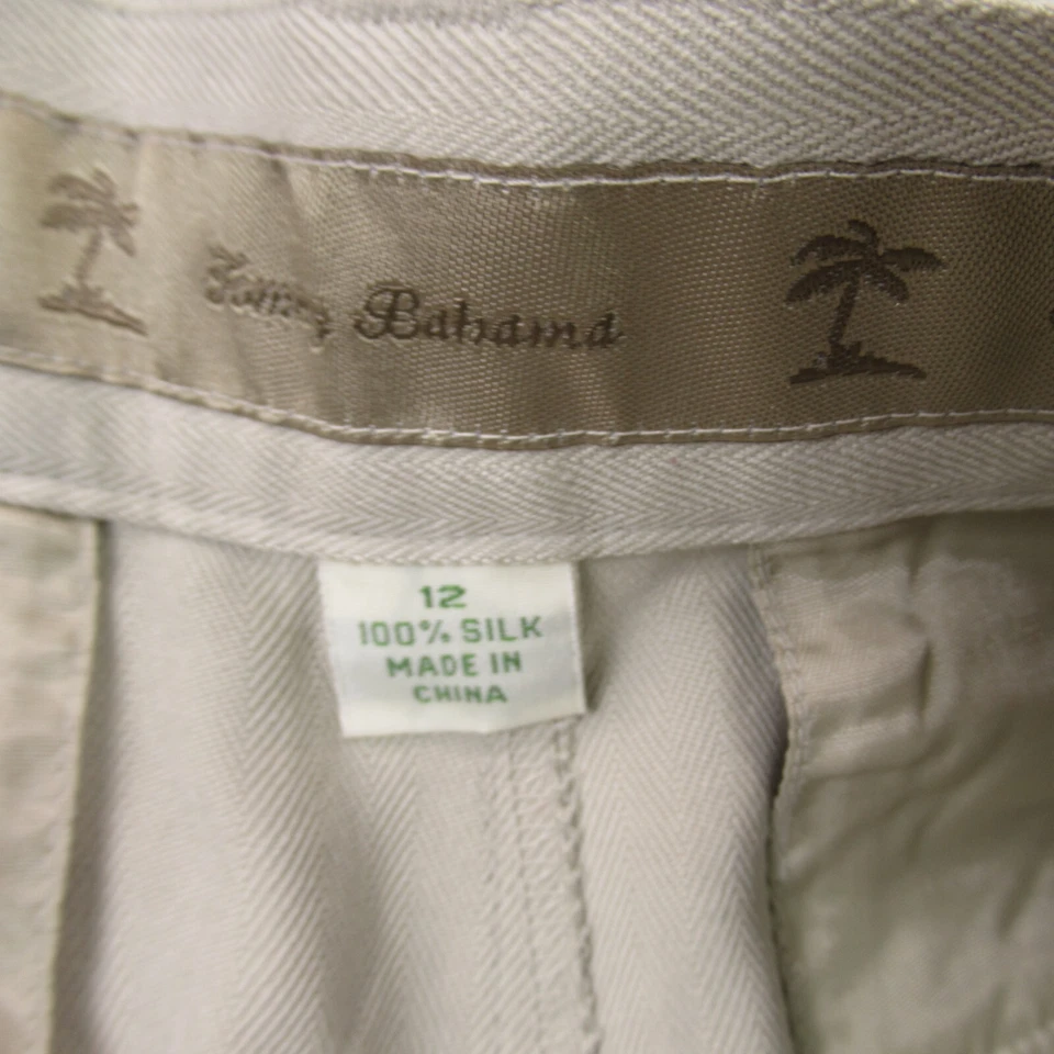 Tommy Bahama Shorts Womens 12 Lightweight Outdoors Pockets Lightweight Chino - Imagem 3 de 4