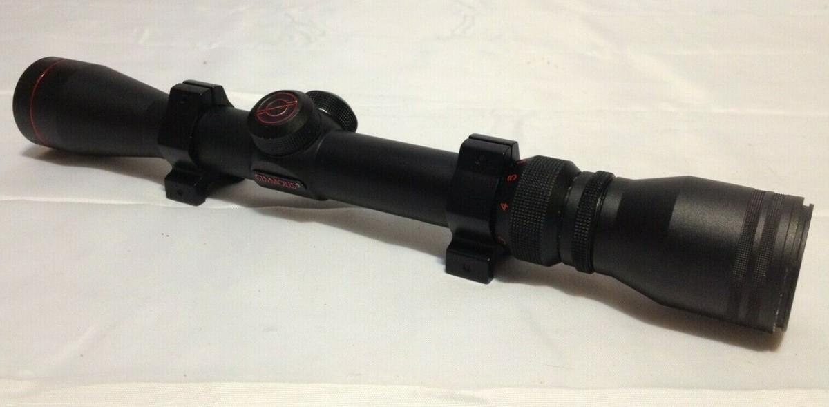 SIMMONS Rifle Scope with End Caps Model 21017 Duplex Reticle 3-9 x