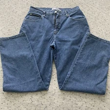 FDJ French Dressing Women’s Jeans Size 14P Straight Leg Denim Blue