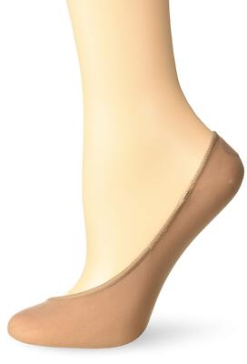 Hue ESF15714 Women's Low Cut Shade Match Liner Sock Size M/L