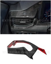 For 24-up Ford Mustang Interior Carbon Fiber Driver Side Ac Outlet Trim Cover