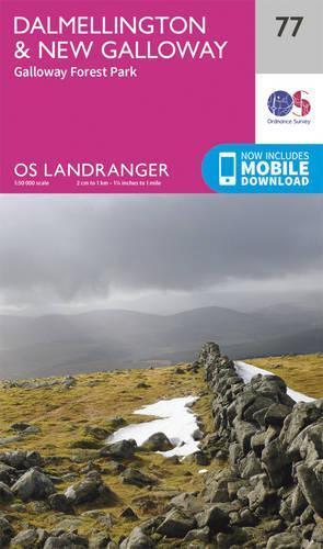 Thumbnail - Dalmellington & Galloway, Galloway Forest Park (map) Os Landranger Map