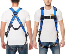 Palmer Safety Full Body Harness 5 Point Adjustment I 3D Ring & Padded Back