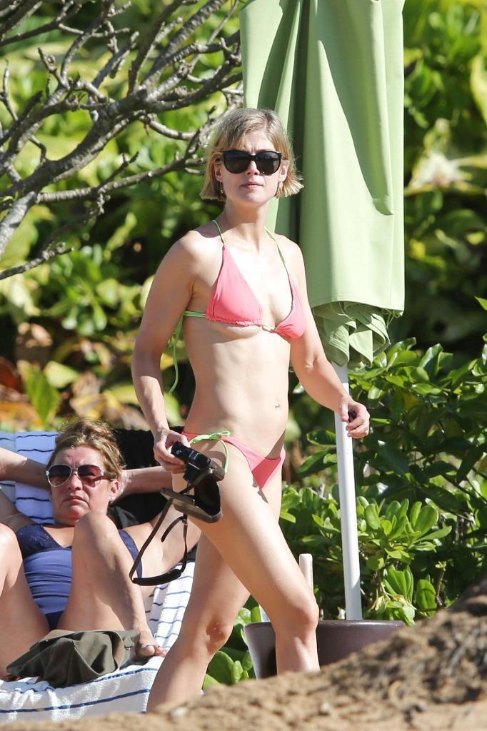 Rosamund Pike Bathing Suit