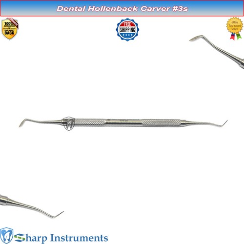 Hollenback Carvers # 1/2, 3, 3S Dental Wax & Modeling Double Ended Instruments - Picture 6 of 6