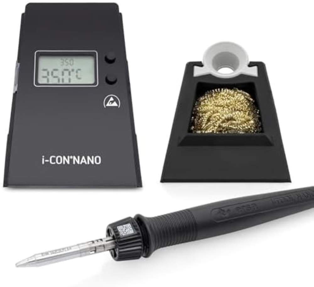 ERSA i-CON NANO MK2 ESD Stazione di saldatura digitale 80 Watt 150-450 Â°C con s