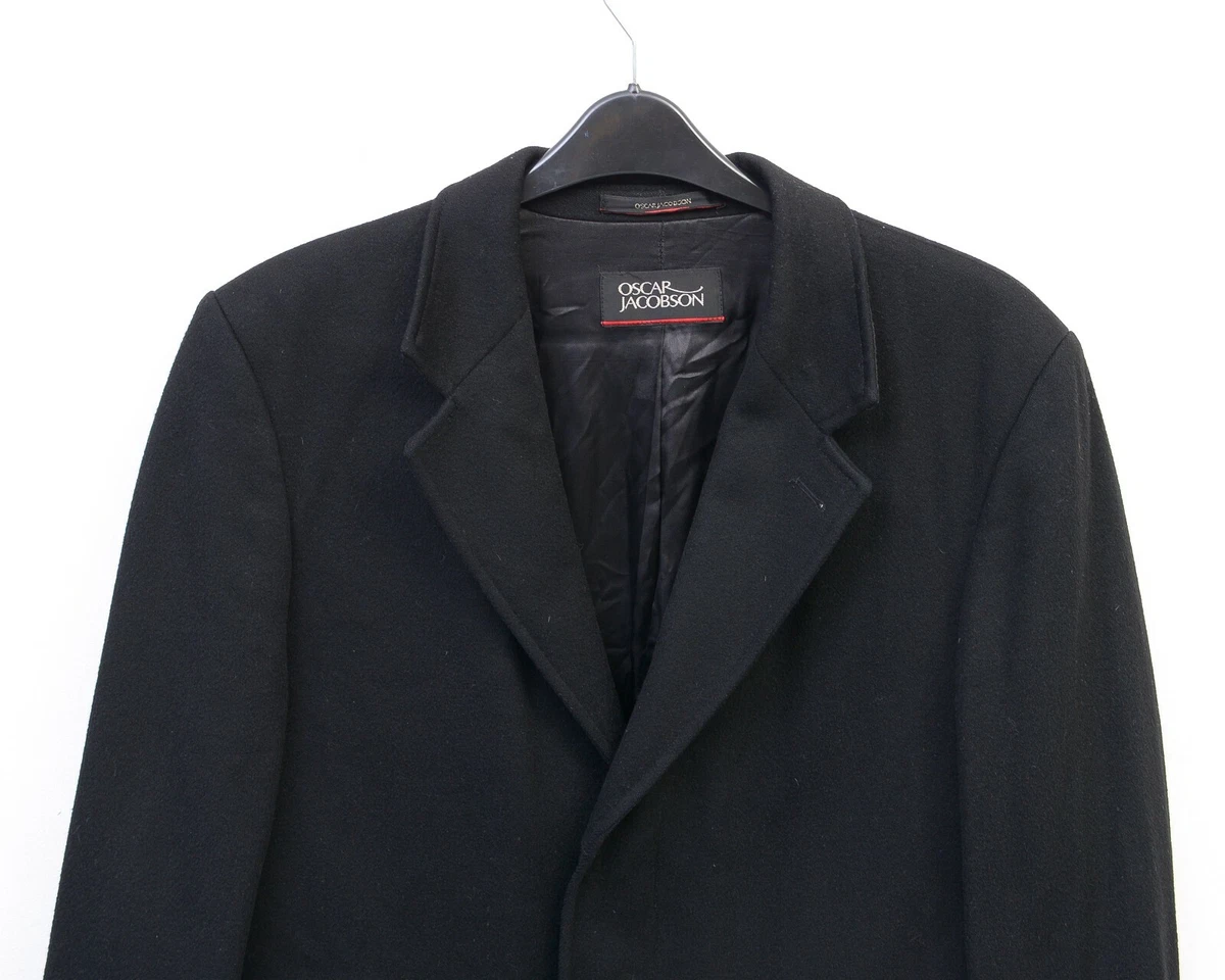 Oscar Jacobson L Hombre Lana Chaqueta GB 42 US Coche sobre Capa