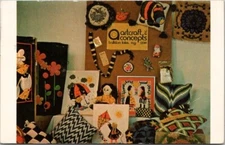 1960s Ballston Lake, New York Advertising Postcard "Artcraft & Concepts" Crafts