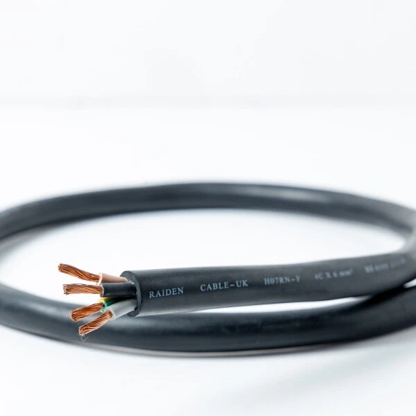 H07RN-F RUBBER CABLE 3 CORE HEAVY DUTY FLEXIBLE UL CERT, WITH WARRANTY ALL SIZES - Image 4 of 4