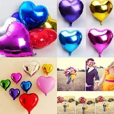 5" 10" 18" 30" Heart Foil Balloon Baby Shower Wedding Bridal Shower Propose Love