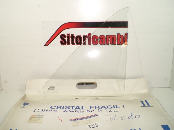 Glas Fest Hinten Recht Weiß Original Geeignet FüR Seat Toledo-image