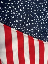 Patriotic Stars n Stripes 4th of July Custom Saddle Pad Blanket  Western English