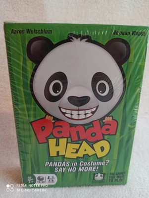 Pandakopf Kartenspiel Spaß Trickkartenspiel
