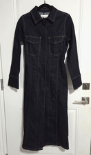 Zara ZW Collectio Women's Long Denim Dress - Size M - MRSP$125