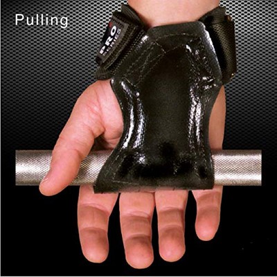 Versa Gripps PRO Power Grip Strength Training Wrist Wraps Blue SM