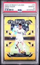 2023-24 Panini Select La Liga Arda Guler Terrace True Gold /10 - PSA 10