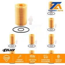 Engine Cartridge Oil Filter (9 Pack) For Toyota Tundra Sequoia Lexus LX570 LC500